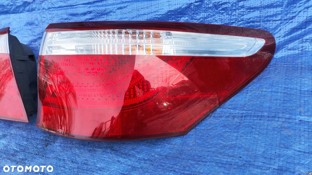 KLAPA ZDERZAK LAMPA LEWY PRAWY TYŁ KOMPLETNY GRANATOWY 8U0 LEXUS LS IV LS460 LS600H 07-09r - 13