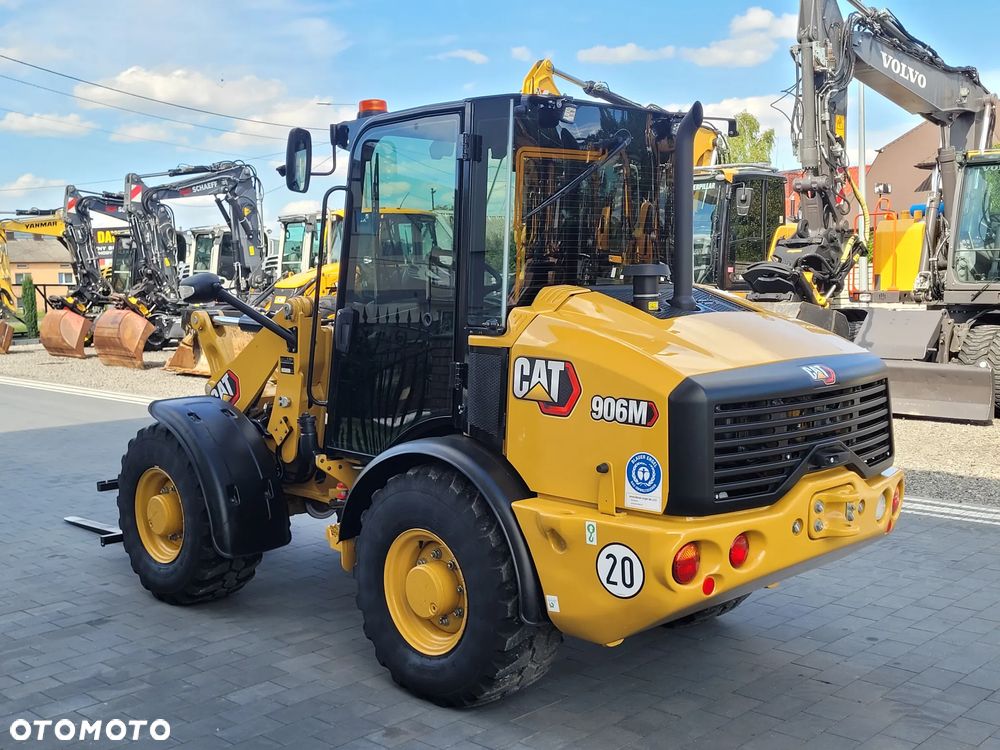 Caterpillar 906M / nowy model 2022r. / łyżka otwierana + widły / SUPER STAN - 6