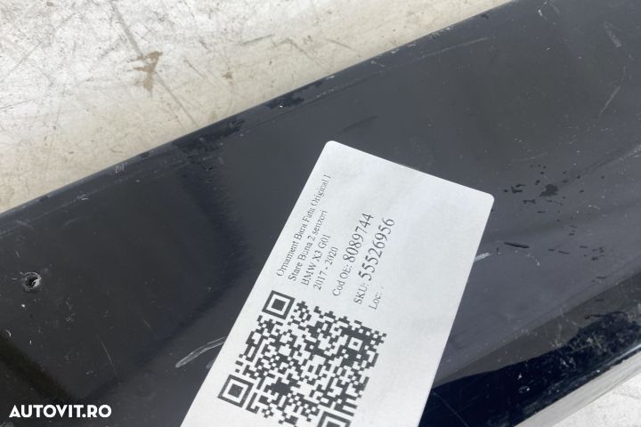 Ornament Bara Fata Original In Stare Buna 2 senzori BMW X3 G01 2017 20 - 5