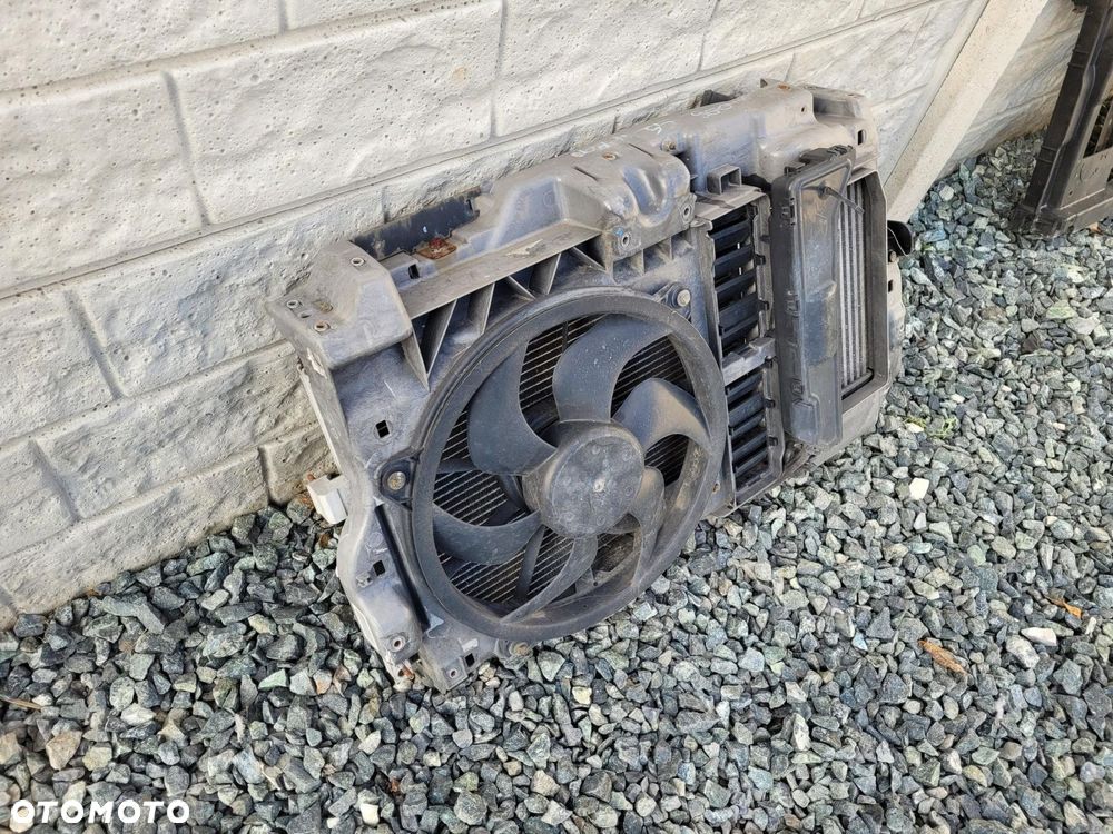 PAS PRZEDNI CHŁODNICE CITROEN C5 III X7 9646474780 9657576680 - 4