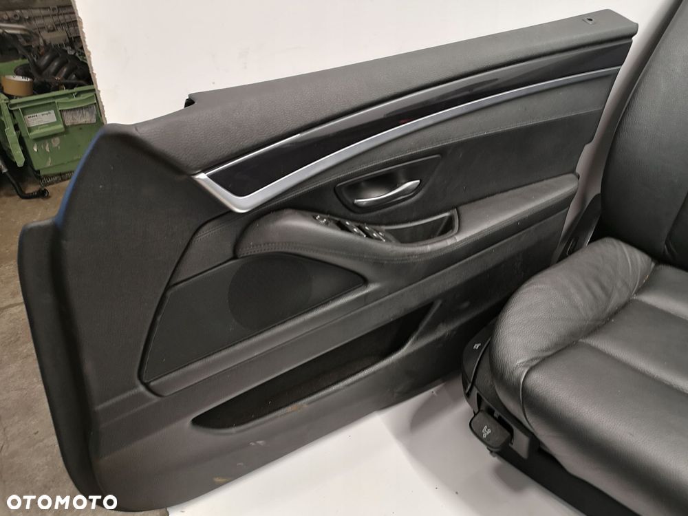BMW 5 F10 FOTELE KANAPA BOCZKI SKÓRA - 9