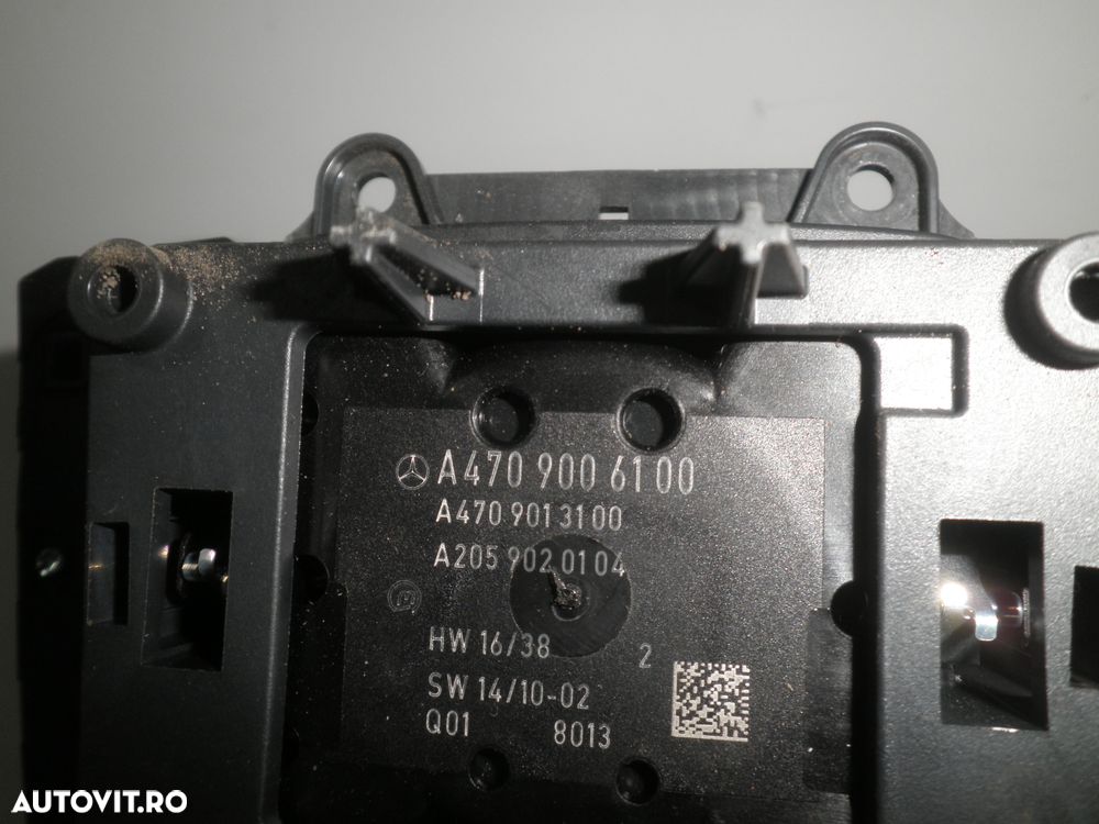 Consola centrala / joystick Mercedes X Class A4709006100 A4709051500 A4709006200 - 3