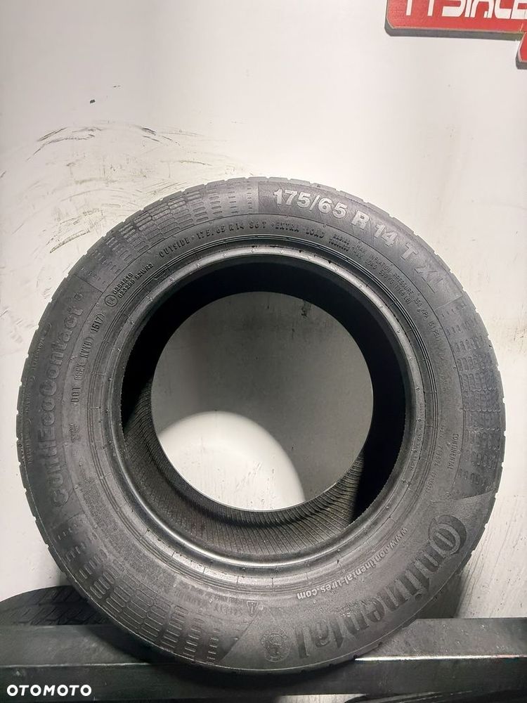 Opony letnie Continental 175/65 R14 używane zestaw 2 sztuk #L183 - 4