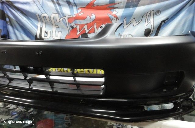 Para-choques frontal honda civic 1999-2001 2 / 3 / 4 portas em plástico ABS - 39