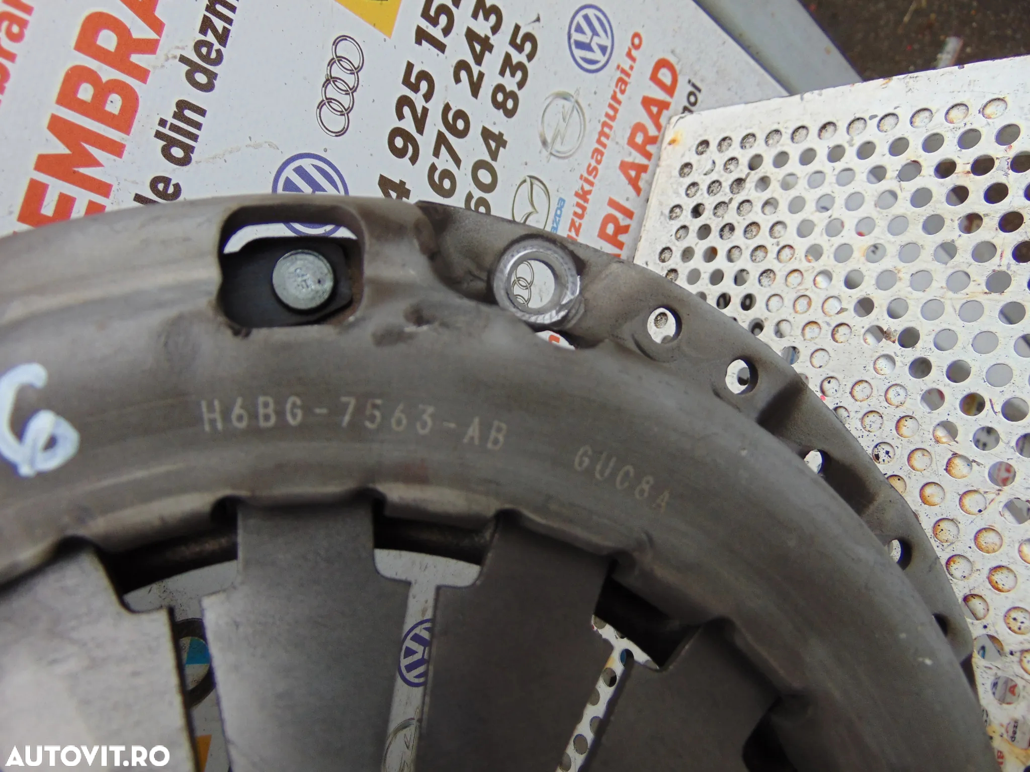 Volanta Ford 1.0 Focus 4 Fiesta Puma placa presiune disc ambreiaj cod h6bg6375aa h6bg7563ab - 6