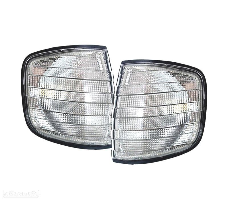 PISCAS FRONTAIS MERCEDES S CLASSE W126 79-91 FUMADO - 1