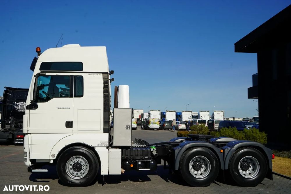 MAN TGX 33.540 / 6x4 / RETARDER / MTA: 100 TONE / XXL / I-PARK COOL / cap tractor cu 3 axe / MANUAL / EURO 5 - 6
