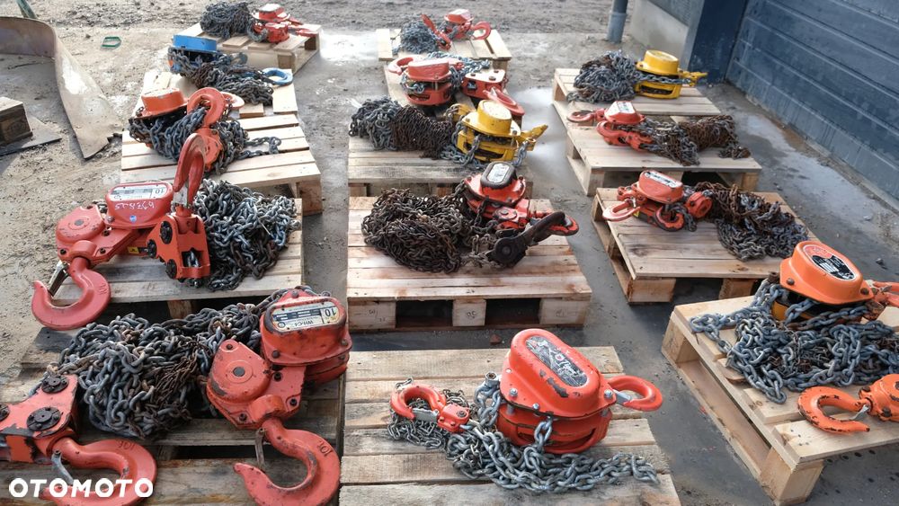wciągarka łańcuchowa ruk cuk podnośnik 10 ton - 6