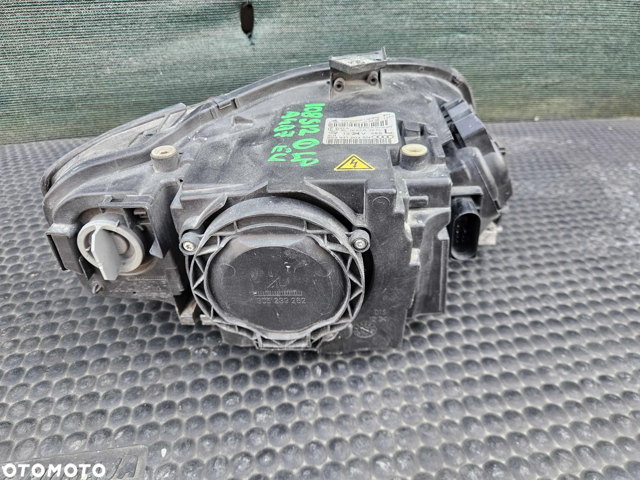 Lampy Lampa Reflektor Lewy Prawy Przod Przednie Bi-Xenon Przetwornica Europa Audi A4 B7 - 12