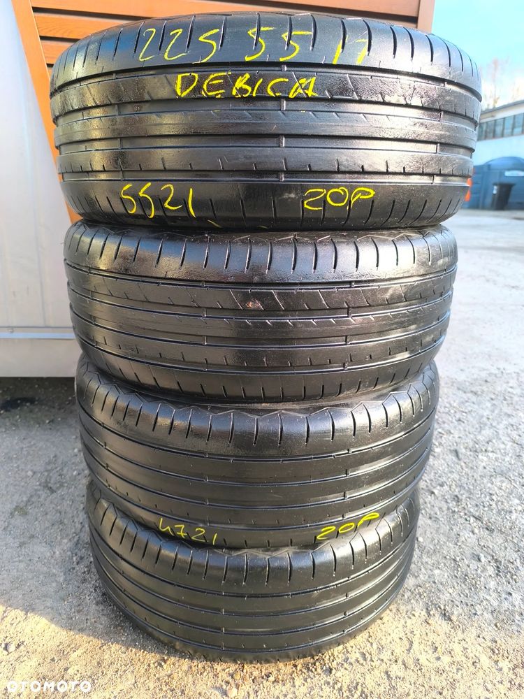 225/55R17 101Y Opony Letnie Lato DĘBICA PRESTO HP2 4,5-5mm Legnica ALU-RAD 21r. 225/55 - 3