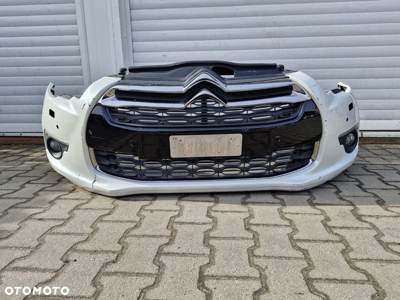 CITROEN DS4 ZDERZAK PRZEDNI PRZÓD POD SPRYSKIWACZE - 1