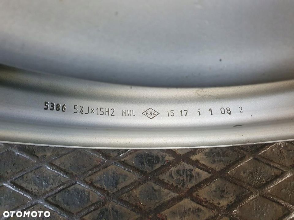 Felgi stalowe 15cali Smart ForFour ForTwo 4x100 - 6