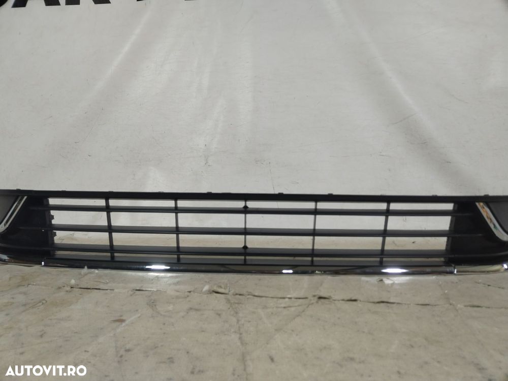 Grila inferioara + grilele proiector (set grile) bara fata VW Passat B7 2010, 2011, 2012, 2013, 2014, 2015 - 3