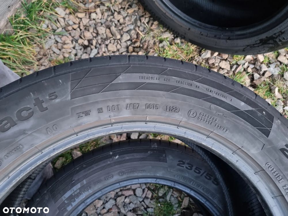 Opony Continental ContiSportContact5 235/55R19 101W 2022r, 4x4,5mm na sezon - 11