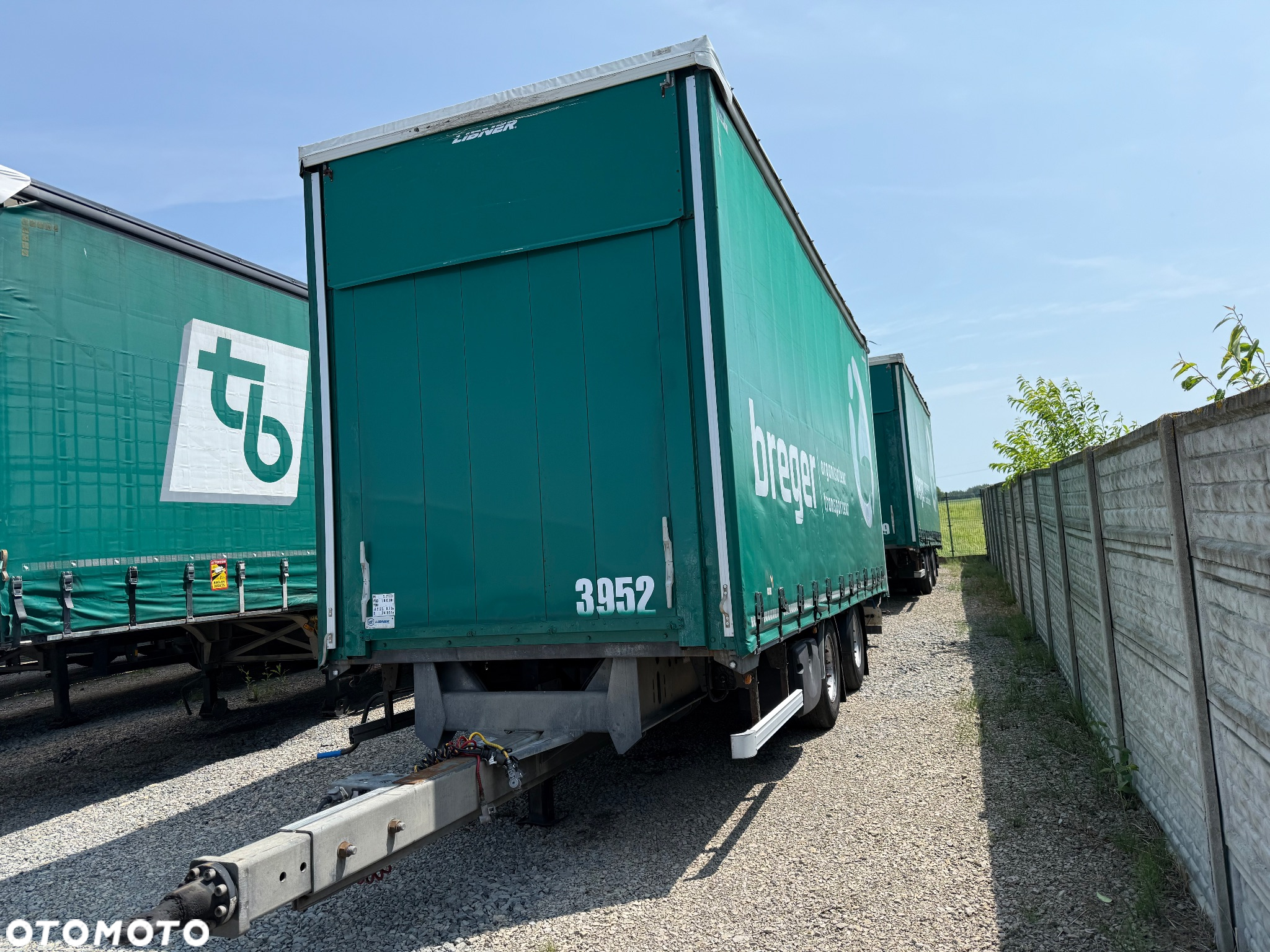 Fruehauf FRUEHAUF / 2 OSIE / OCYNK / SAF INTRAX / REGULACJA WYSOKOŚCI / BOKI I DACH ZSUWANE / Z FRANCJI / STAN BDB / / / - 2