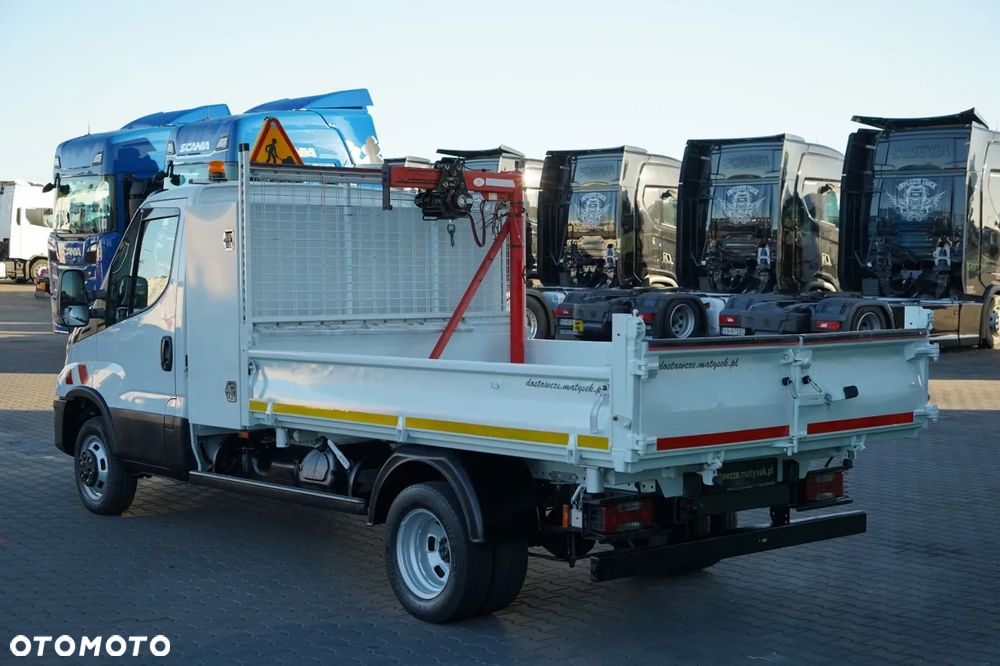 Iveco DAILY 35-160 / WYWROTKA 3 STR. STALOWA / WYCIĄGARKA / BLIŹNIAK / MANUAL /  SPROWADZONY / EURO 6 - 17