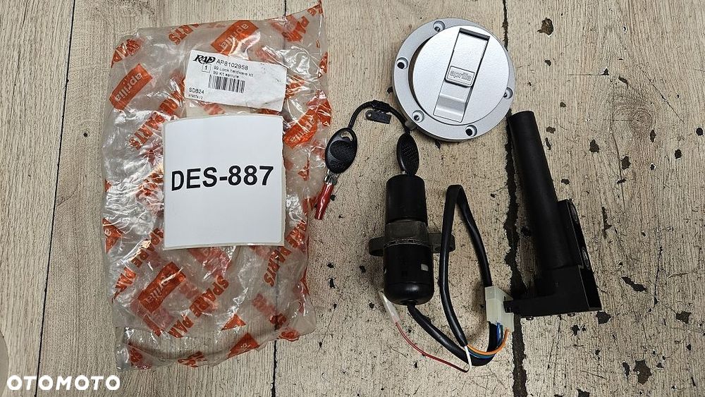 Stacyjka klucz zamek korek Aprilia Pegaso 650  AP8102958 - 1