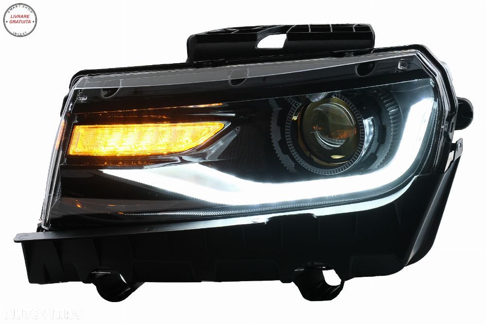 Faruri LED DRL Chevrolet Camaro (2014-2015) cu Semnal Dinamic Conversie la 2016+- livrare gratuita - 9