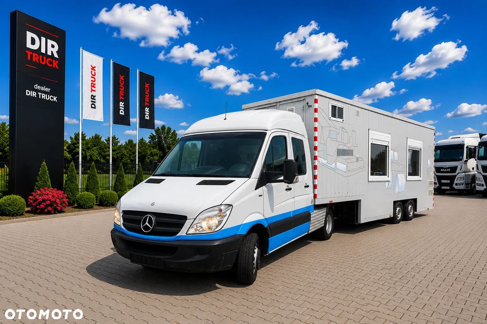 Mercedes-Benz 518 + NACZEPA VELDHUIZEN P33-4 Ala Kamper - 3