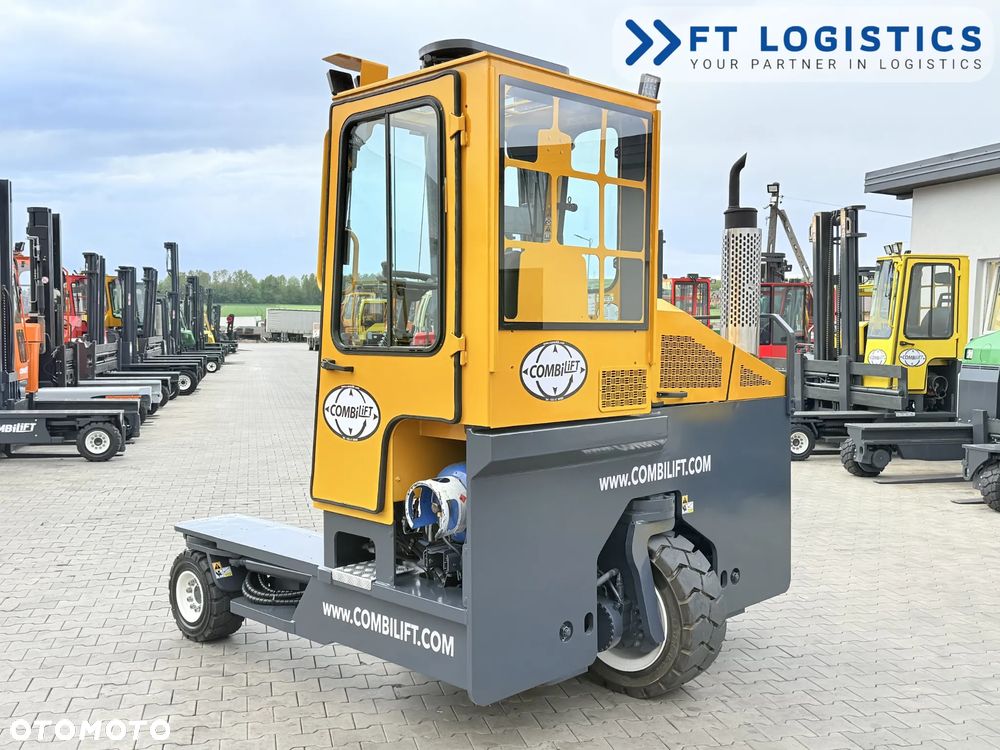 Combilift WÓZEK CZTEROKIERUNKOWY - WIELOKIERUNKOWY | COMBILIFT C4000 | GAS | DUPLEX 4100MM | PRZESUW WIDEŁ | WOLNY SKOK | NOWE OPONY | PO SERWISIE | STAN IDEALNY | Szeroka oferta wózków czterokierunkowych i bocznych, dopasowanych do różnorodnych potrzeb i zastosowań - 9
