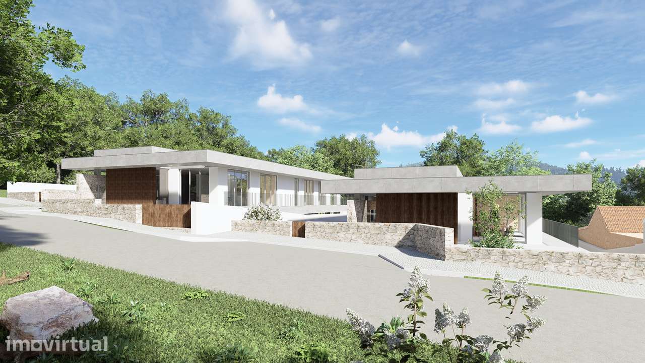 Terreno com projecto aprovado para moradia - Grande imagem: 2/36