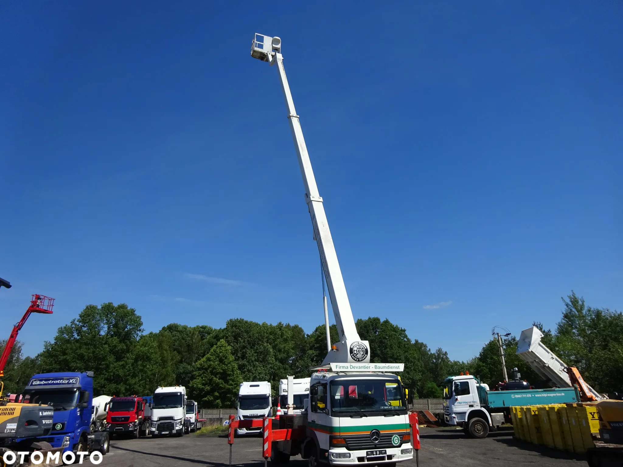 Mercedes-Benz 815 zwyżka BISON TKA 26m - 9