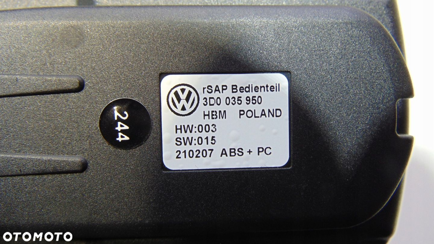 TUNEL PODLOKIETNIK VW PHAETON KOMPL - 11