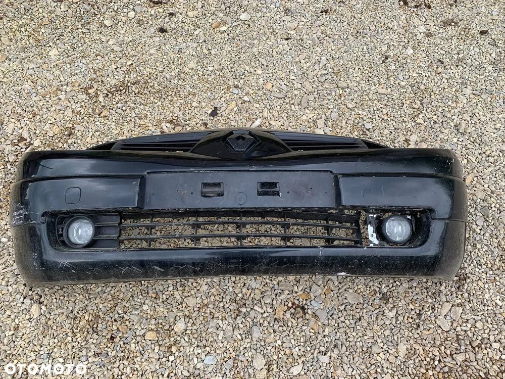 ZDERZAK PRZÓD PRZEDNI RENAULT MEGANE II CZARNY - 1