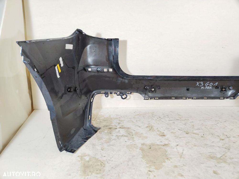 Bara spate BMW X3 G01, M-Sport, 2018, 2019, 2020, 2021, 2022, cod origine OE 5112133605 - 5
