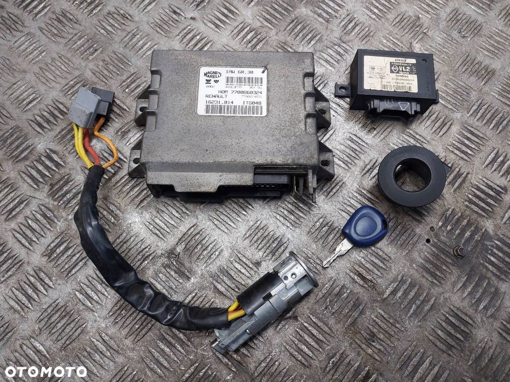 ZESTAW STARTOWY RENAULT TWINGO I 1.2 8V IAW6R30 7700860324 7700874631 - 1