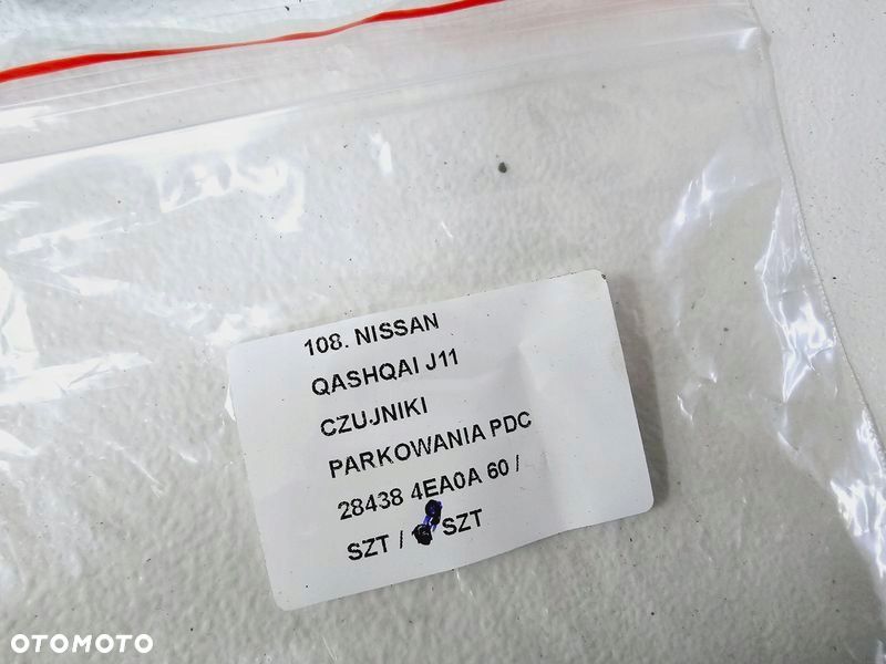 NISSAN QASHQAI 2 II J11 CZUJNIK PARKOWANIA PDC 284384EA0A - 3