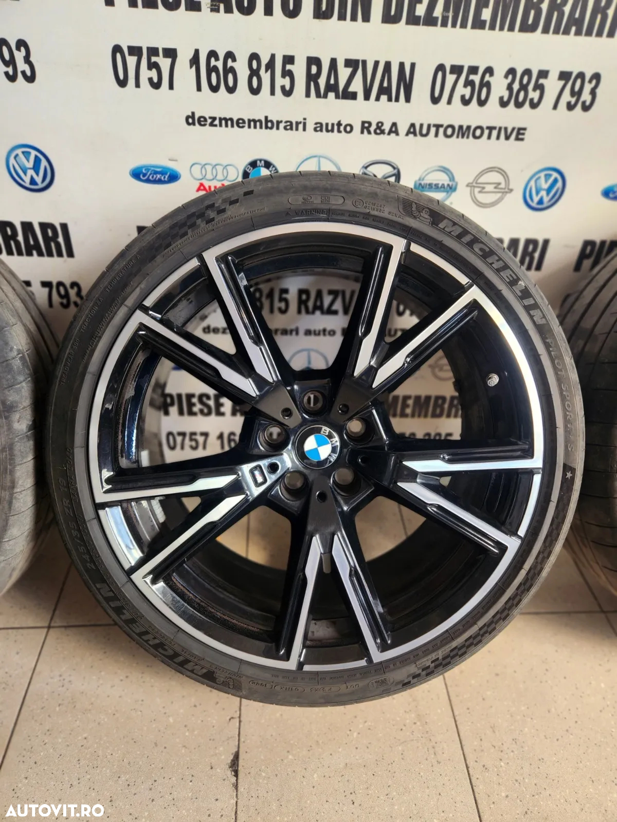 Set Jante Bmw R19 M Paket Originale 2 Dimensiuni 245/35ZR19 255/35ZR19 Style M893 G20 G21 G22 G23 G - 9