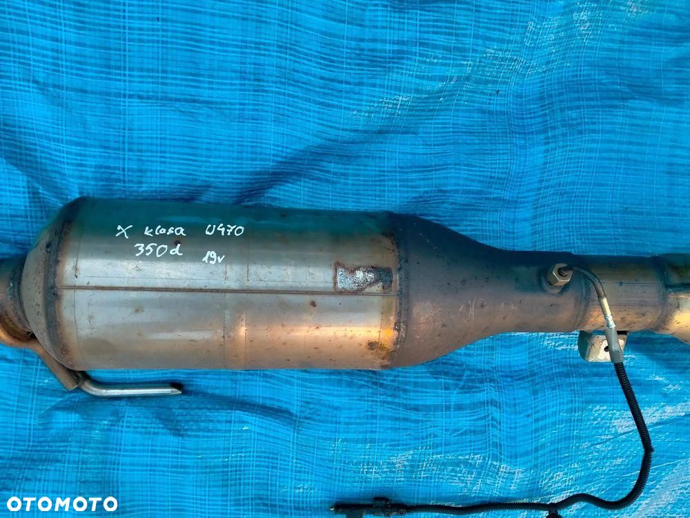 MERCEDES W470 350d Filtr Cząstek Stałych Katalizator DPF Tłumik A4704901900 - 2