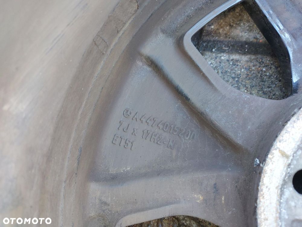 Mercedes EQV w447 V-klasa, 2021 koła felgi aluminiowe opony 17 245/45/17 - 14