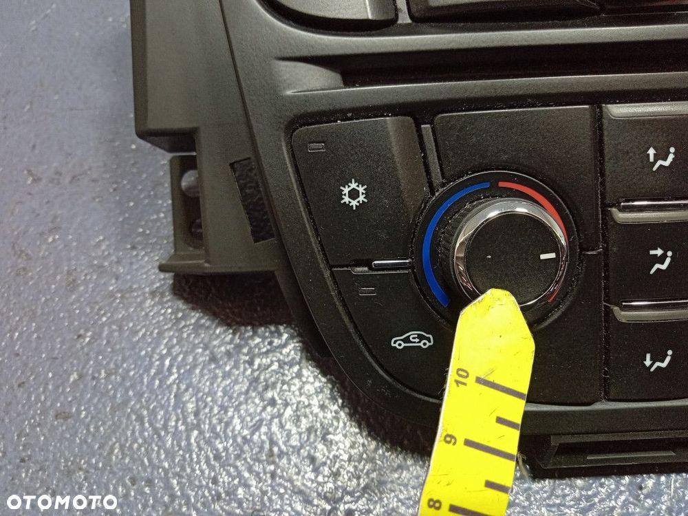 OPEL ASTRA J RADIO CD400 PLUS WYŚWIETLACZ PANEL KOMPLET 13444592 - 14