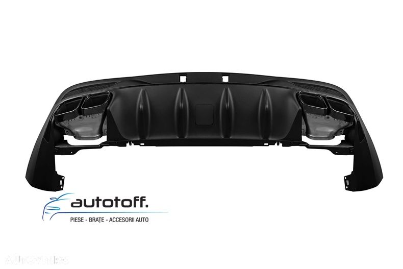 Difuzor bara spate 63 AMG GLE Coupe C167 compatibil cu Mercedes (2020+) Black Design - 9