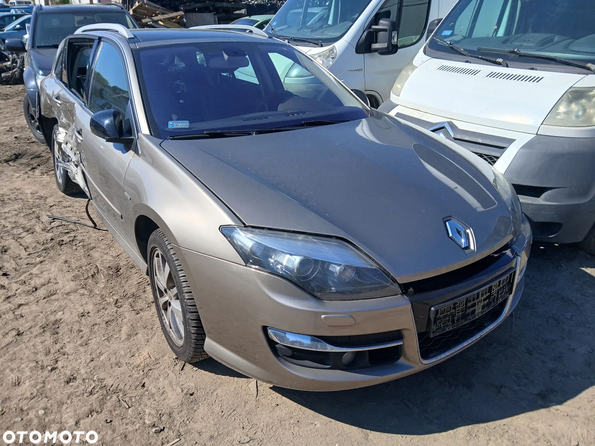 renault laguna III TEHNK maska pokrywa silnika klapa bagażnika zderzak lampa reflektor pas przedni - 1
