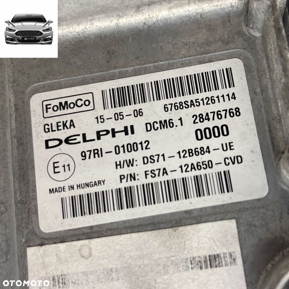 STEROWNIK SILNIKA 2.0 TDCI MONDEO MK5 FS7A-12A650-CVD EURO 6 - 2