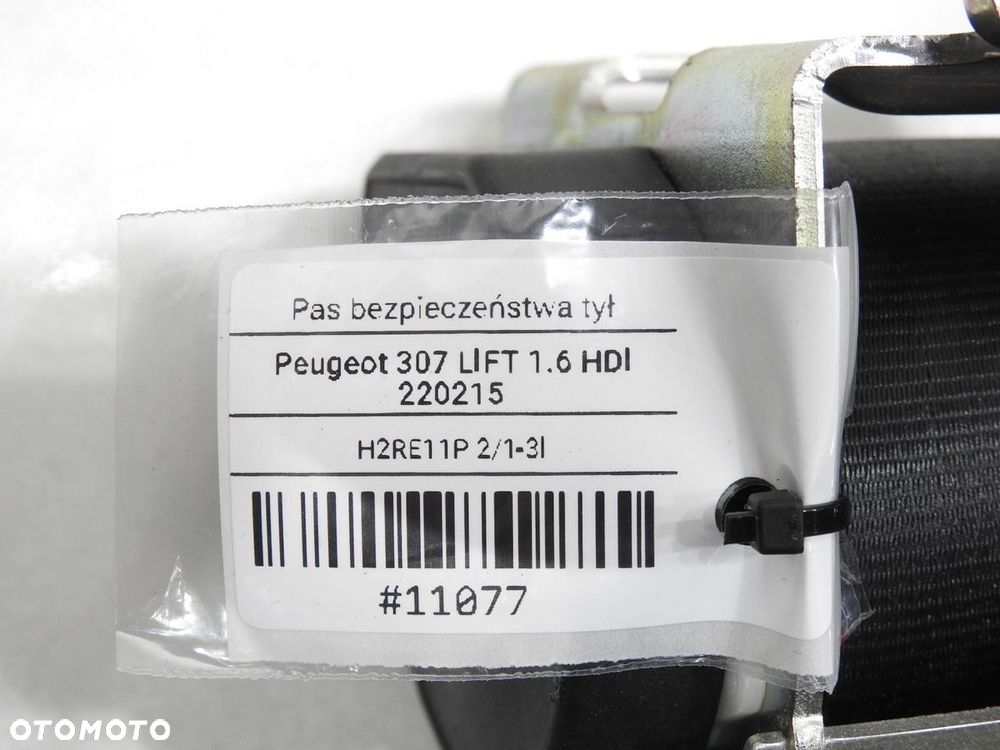 PAS PASY TYŁ PEUGEOT 307 LIFT - 6