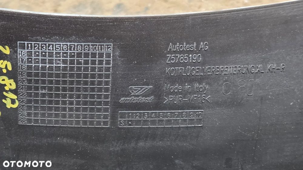 NOWE Oryginalne Listwa Listwy poszerzające Mitsubishi L200 Pur  Z5785190 - 19