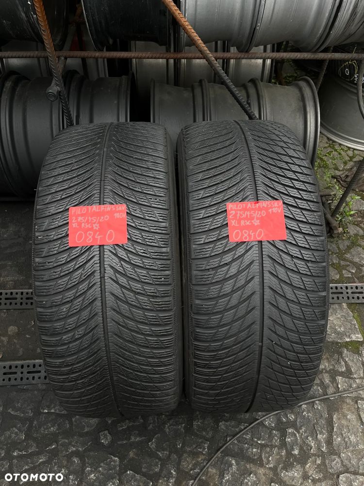 Michelin Pilot Alpin 5 SUV ZP 275 45 20 Run Flat 2szt Zima - 2