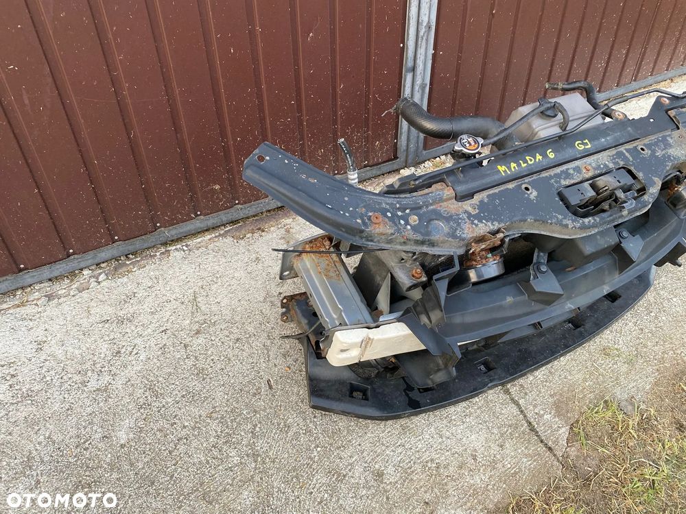 KOMPLETNY PAS PRZEDNI BELKA CHŁODNICE WZMOCNIENIE MAZDA 6 GJ - 8
