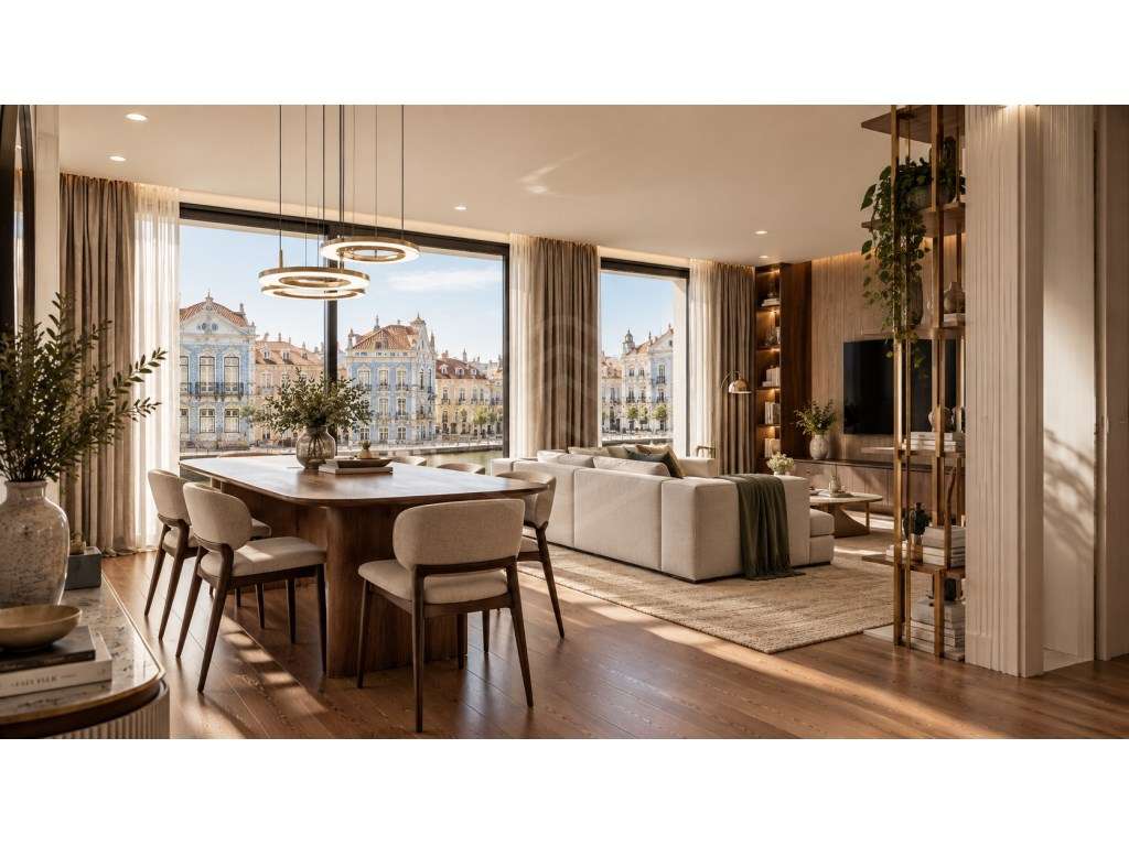 Apartamento T3 de luxo - 3 suítes e terraço de 52 m² no centro de A...