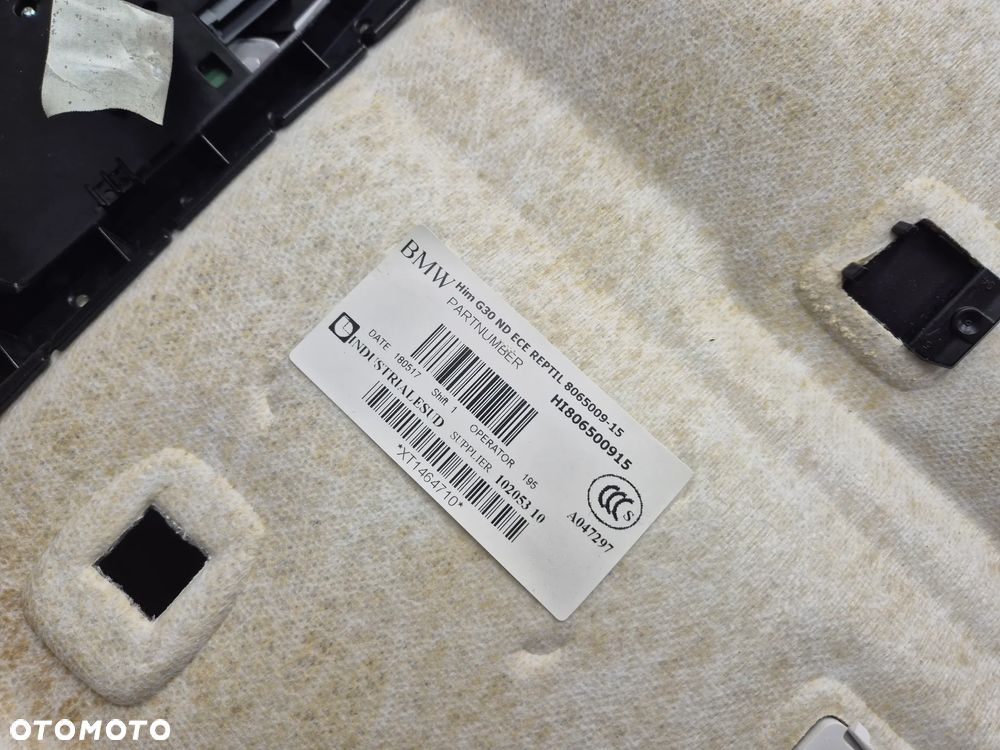 BMW 5 G30 F90 PODSUFITKA CZARNA M-PAKIET KOMPLETNA SUFIT 8065009 - 14