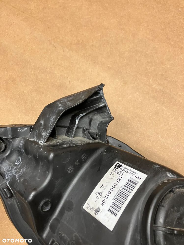 LAMPY PRZÓD OPEL ASTRA J IV XENON SOCZEKWA SKRĘTNE LAMPA PRAWA LEWA 13374518 13253650 - 20