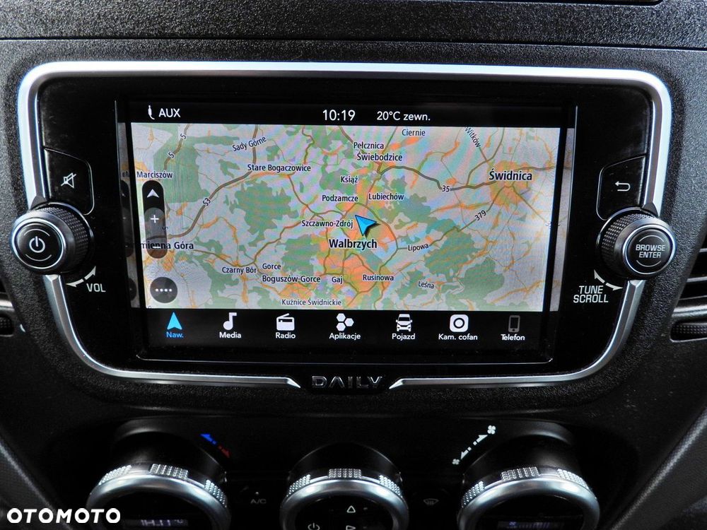 Iveco DAILY 35S18 PLANDEKA 10 PALET WEBASTO TEMPOMAT NAWIGACJA LEDY AUTOMAT HI-MATIC KLIMATYZACJA  180KM - 34