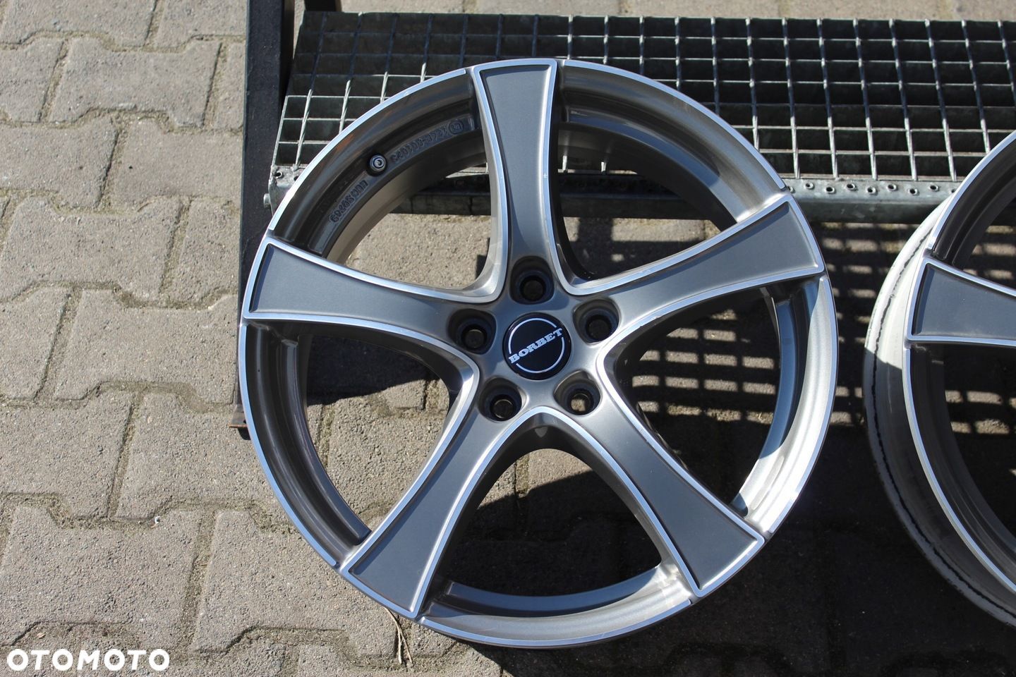 BORBET 18cali 5x112 ET51 7,5J AUDI SKODA SEAT VW - 1