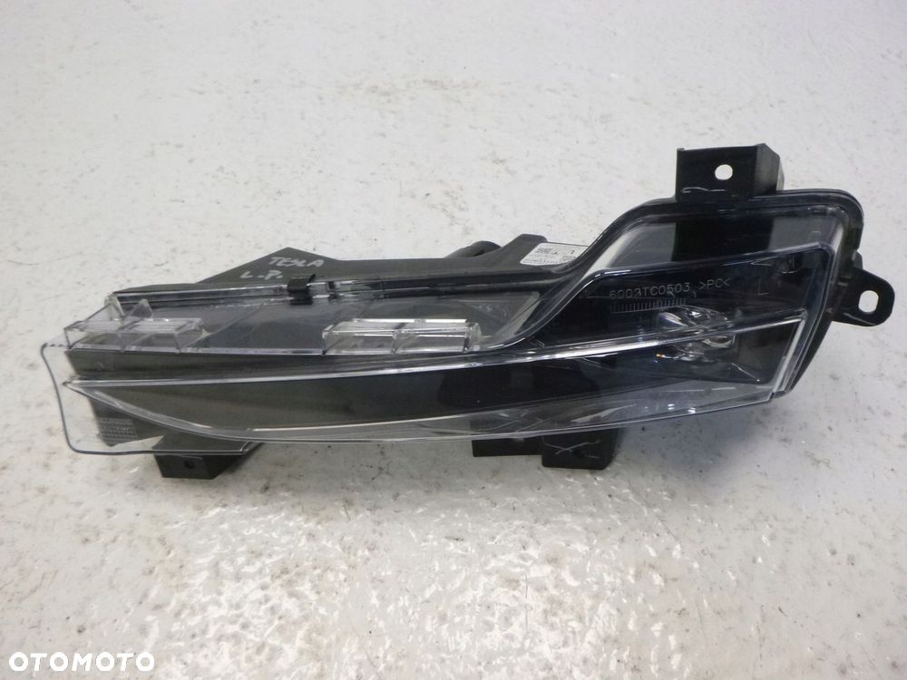 TESLA 3 III HALOGEN LAMPA ŚWIATŁO LED DRL LEWY LEWA PRZÓD PRZEEDNIA ORYGINAŁ - 3