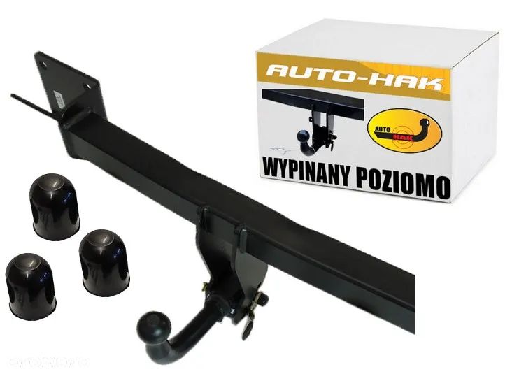 BMW 3III E90 SEDAN od2005 AUTOMAT HAK HOLOWNICZY Z KULĄ WYPINANĄ POZIOMO ZA POMOCA DŹWIGNI - 2
