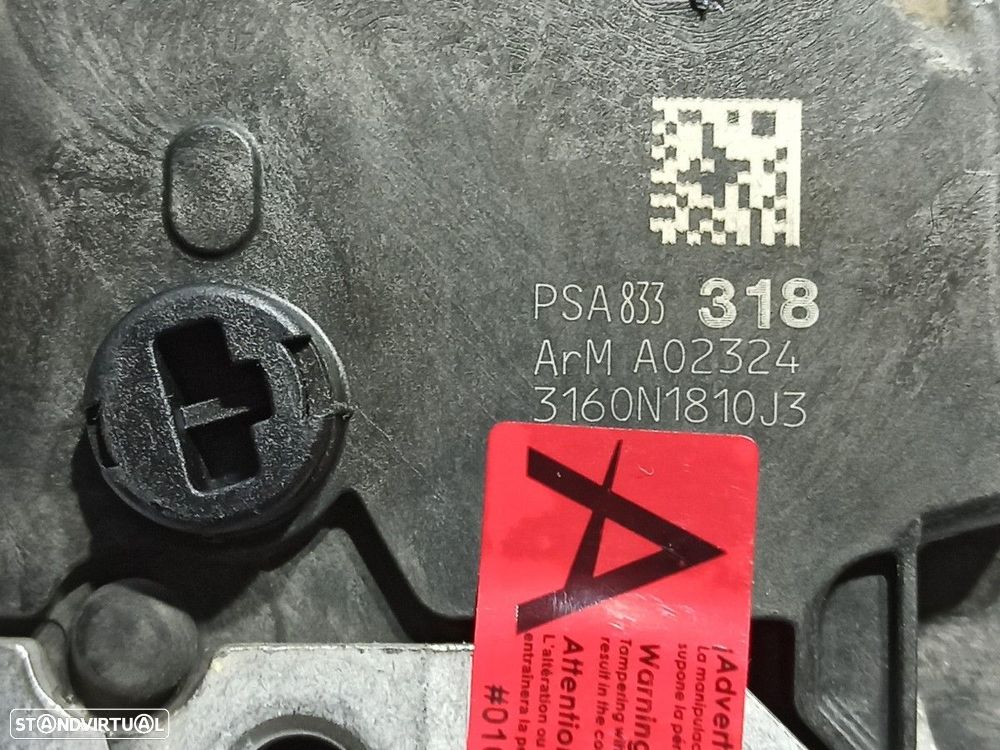 FECHADURA PORTA FRENTE ESQUERDA PEUGEOT 3008 ALLURE - 5